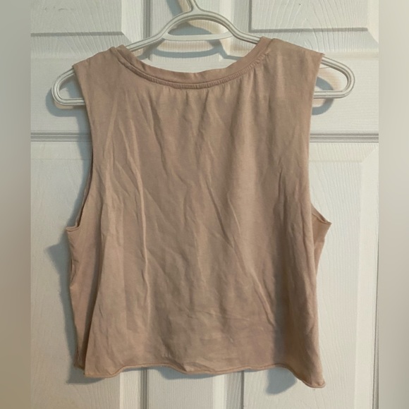 American Eagle Flag Pink cropped-tank top - Picture 2 of 3